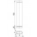Ovalus įdėklas L-1m DN 100/200 (AISI-316L) SO-1001-2000-100-020-V Ovalus įdėklas L-1m DN 100/200 (AISI-316L) SO-1001-2000-100-020-V
